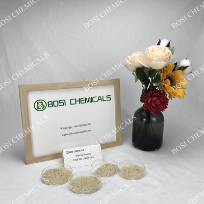 Light Brownish Water Soluble Sodium Alginate For Food MF (C6H7NaO6)X