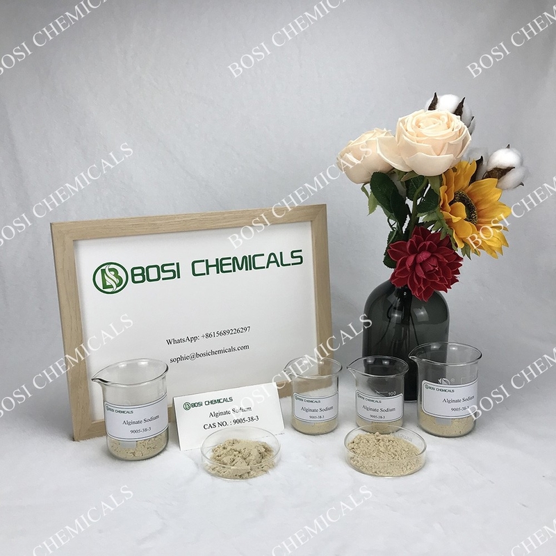 98% Alginate Sodium Food Grade 9005-38-3 Alginic Acid Sodium Salt