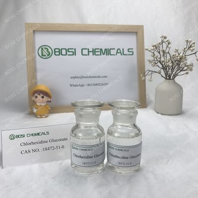 CAS 18472-51-0 Colorless Chlorhexidine Gluconate Liquid 5% For Antiseptic